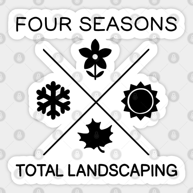 Four Seasons Total Landscaping Sticker by valentinahramov